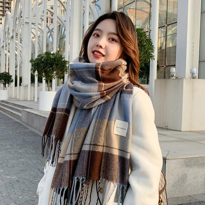 Female winter scarf