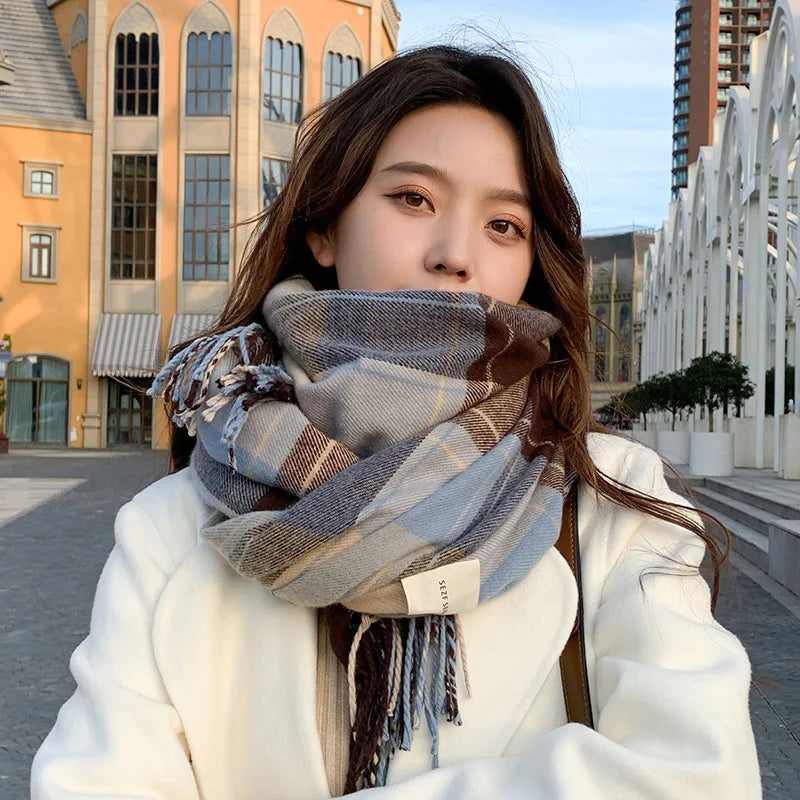 Female winter scarf